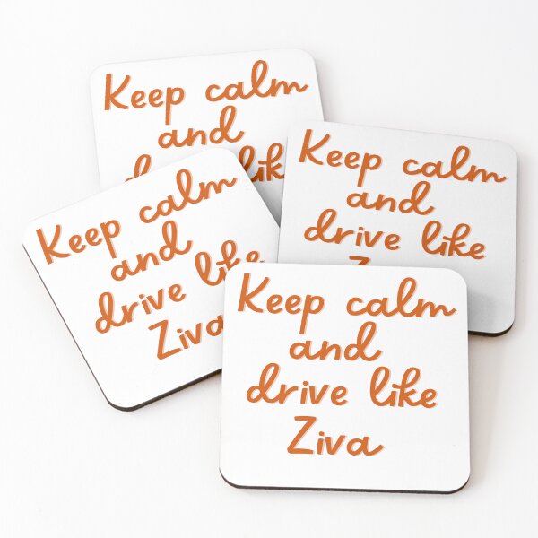 Item preview, Keep Calm and Drive Like Ziva designed and sold by Toby’s Treasures.