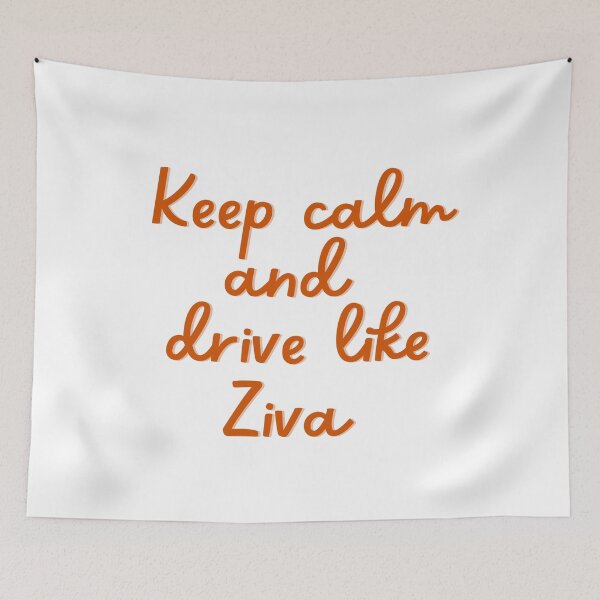 Item preview, Keep Calm and Drive Like Ziva designed and sold by Toby’s Treasures.