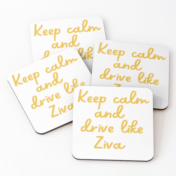 Item preview, Keep Calm and Drive Like Ziva designed and sold by Toby’s Treasures.