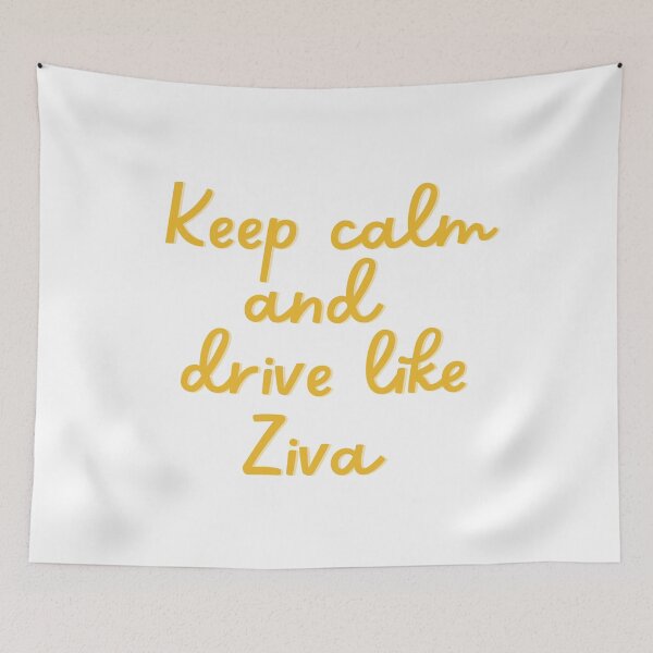 Item preview, Keep Calm and Drive Like Ziva designed and sold by Toby’s Treasures.