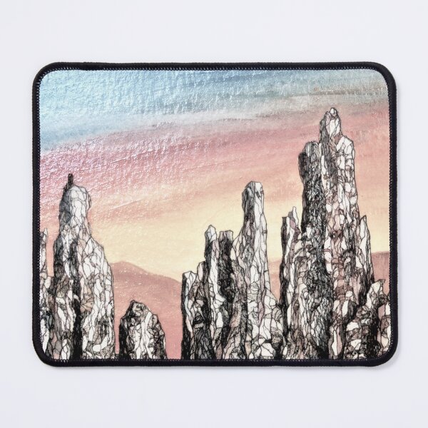 Item preview, desert towers pastel designed and sold by Gerardo Segismundo.