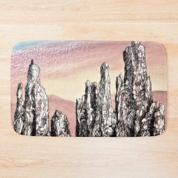 Item preview, desert towers pastel designed and sold by Gerardo Segismundo.