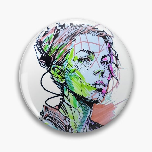 Item preview, Sketchy Lady designed and sold by THEmenaceART.