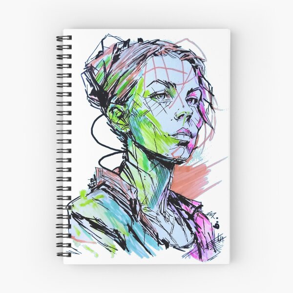 Item preview, Sketchy Lady designed and sold by THEmenaceART.