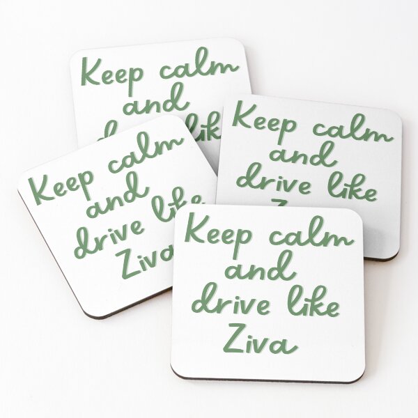 Item preview, Keep Calm and Drive Like Ziva designed and sold by Toby’s Treasures.