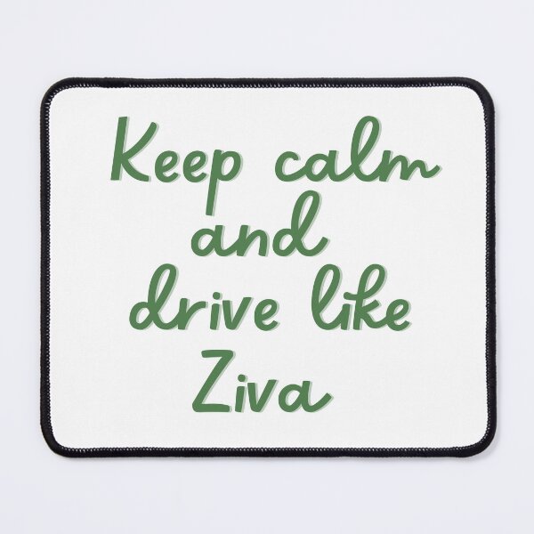 Item preview, Keep Calm and Drive Like Ziva designed and sold by Toby’s Treasures.