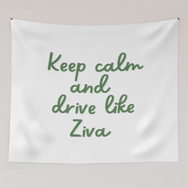 Item preview, Keep Calm and Drive Like Ziva designed and sold by Toby’s Treasures.