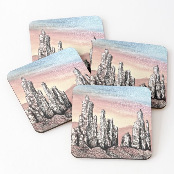 Item preview, desert towers pastel FH designed and sold by Gerardo Segismundo.