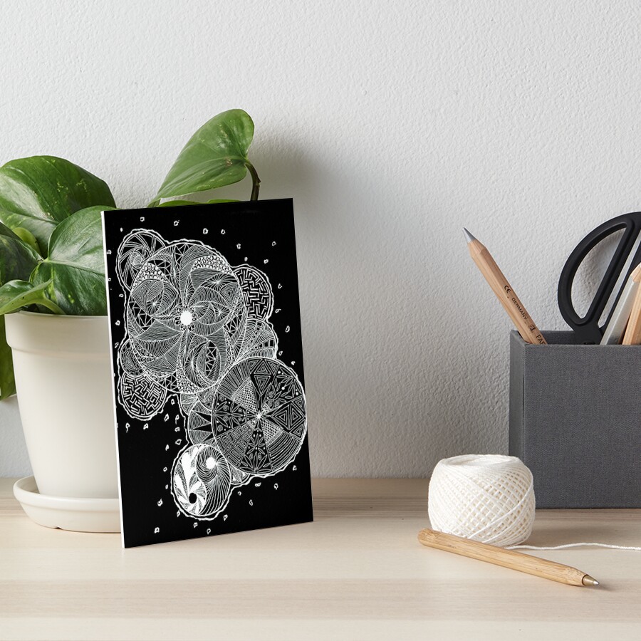 Item preview, Art Board Print designed and sold by Zeichenbloq.