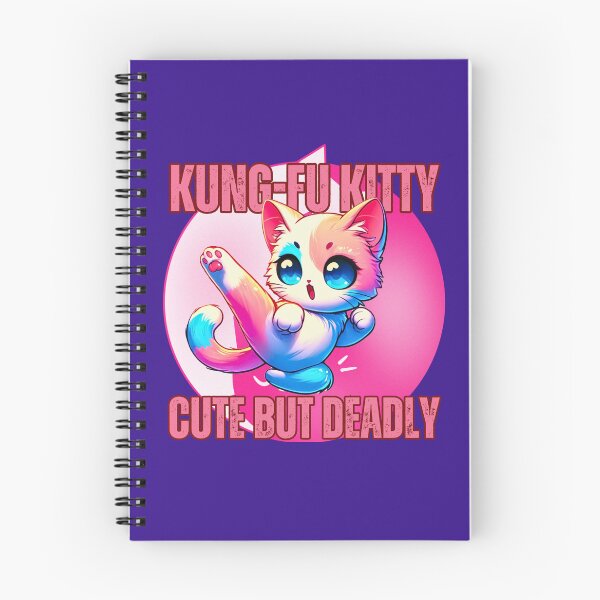 Item preview, Kung-Fu Kitty, Cute But Deadly Cartoon-Anime Style  designed and sold by Jim Stephens.