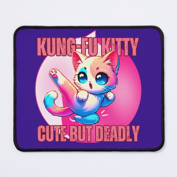 Item preview, Kung-Fu Kitty, Cute But Deadly Cartoon-Anime Style  designed and sold by Jim Stephens.