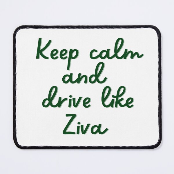 Item preview, Keep Calm and Drive Like Ziva designed and sold by Toby’s Treasures.
