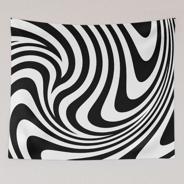 Artikelvorschau, Op-Art-abstraktes Muster entworfen und verkauft von Halfoun.