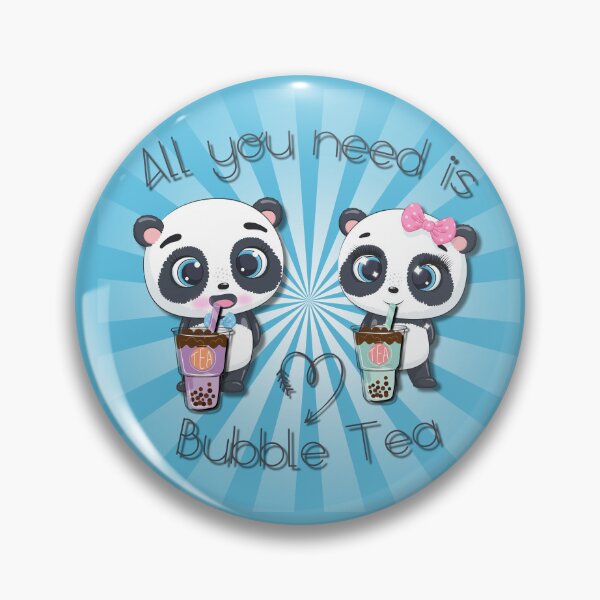 Item preview, Bubble Tea, sweet panda, funny pandas, All you need is Bubble Tea, Panda, designed and sold by GOLDENGARDENART.