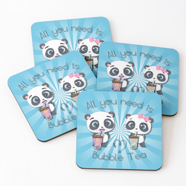 Item preview, Bubble Tea, sweet panda, funny pandas, All you need is Bubble Tea, Panda, designed and sold by GOLDENGARDENART.
