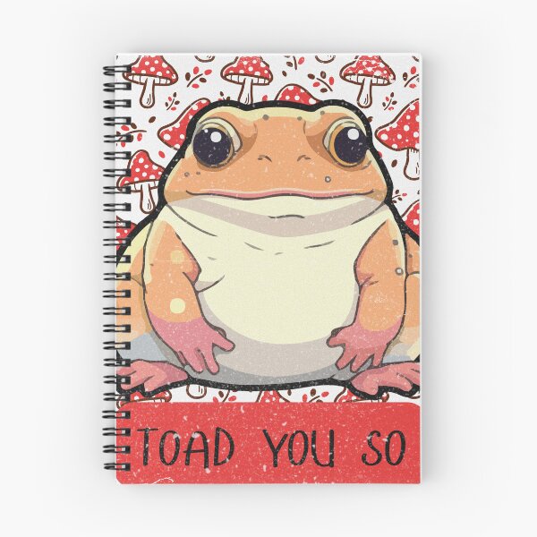 Item preview, Toad You So Mushroom Toad Pun designed and sold by CrystalWillette.