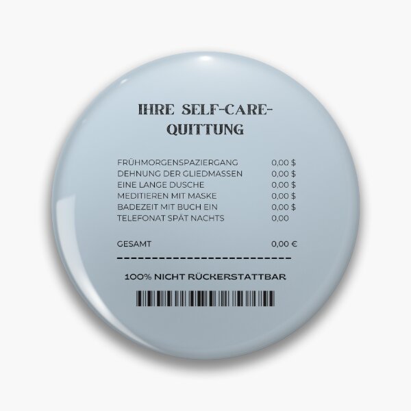 Item preview, DEINE SELBSTPFLEGE-REZEPT | Pastel Blue Background designed and sold by RM-Journey.