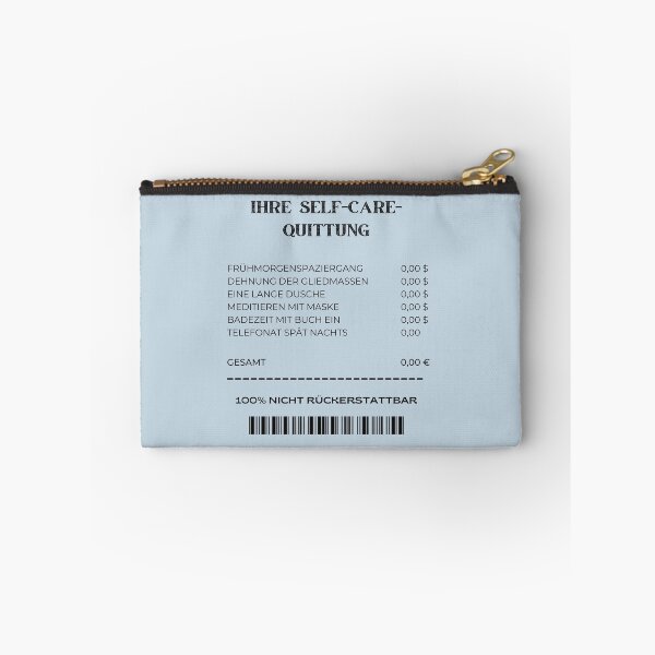Item preview, DEINE SELBSTPFLEGE-REZEPT | Pastel Blue Background designed and sold by RM-Journey.