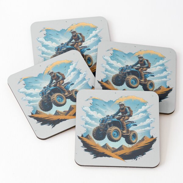 Item preview, Off Road Adrenaline: ATV Quad Racer's High-Flying Adventure designed and sold by MindfulVisionz.