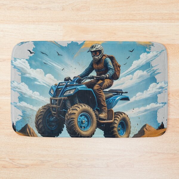 Item preview, Off Road Adrenaline: ATV Quad Racer's High-Flying Adventure designed and sold by MindfulVisionz.