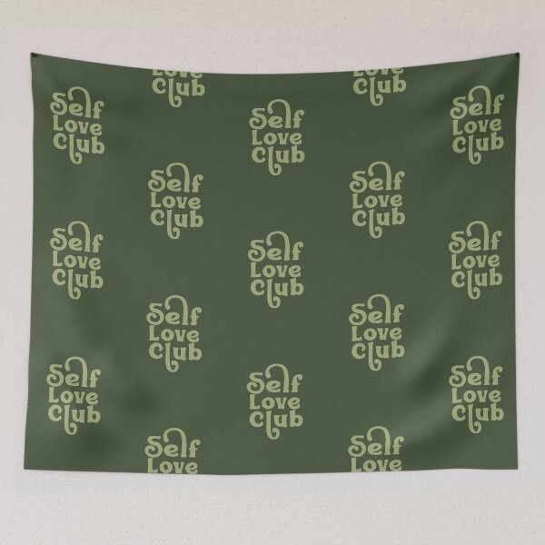 Item preview, Self Love Club | Green Background designed and sold by RM-Journey.