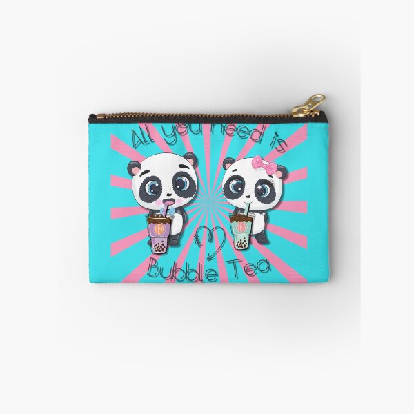 Item preview, Bubble Tea, sweet panda, funny pandas, All you need is Bubble Tea, Panda, Pink, designed and sold by GOLDENGARDENART.