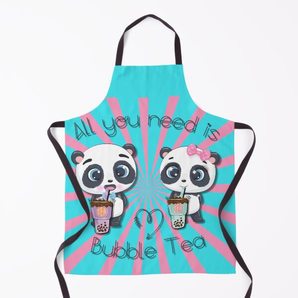 Item preview, Bubble Tea, sweet panda, funny pandas, All you need is Bubble Tea, Panda, Pink, designed and sold by GOLDENGARDENART.
