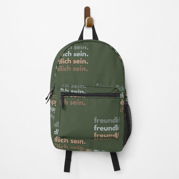 Item preview, Sei nett | Green Background designed and sold by RM-Journey.