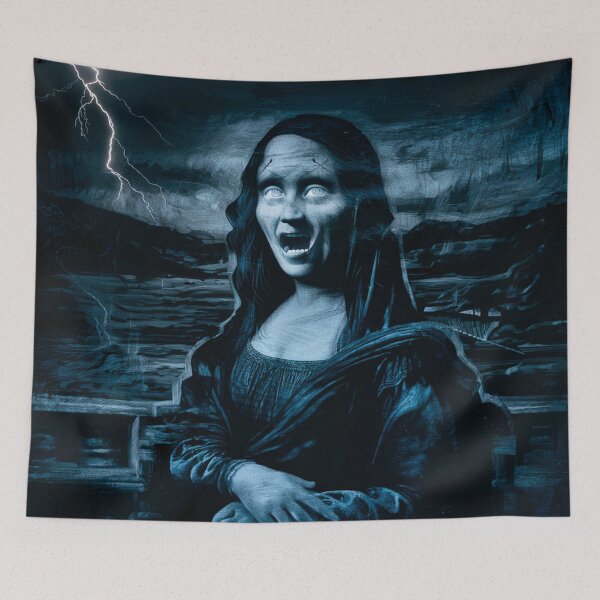 Item preview, Halloween Mona Lisa designed and sold by Timegraf.