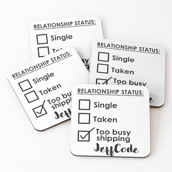 Item preview, Too busy shipping JeffCode designed and sold by meldshaw.