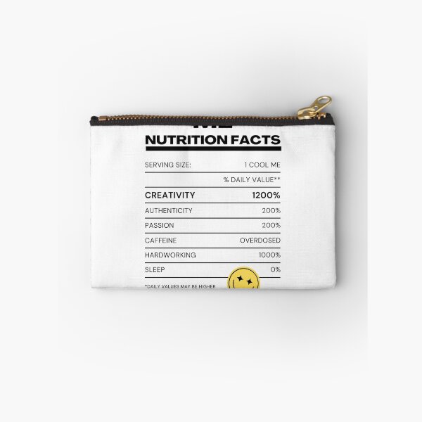 Item preview,  Nutrition Facts Funny Meme designed and sold by socialarmour.