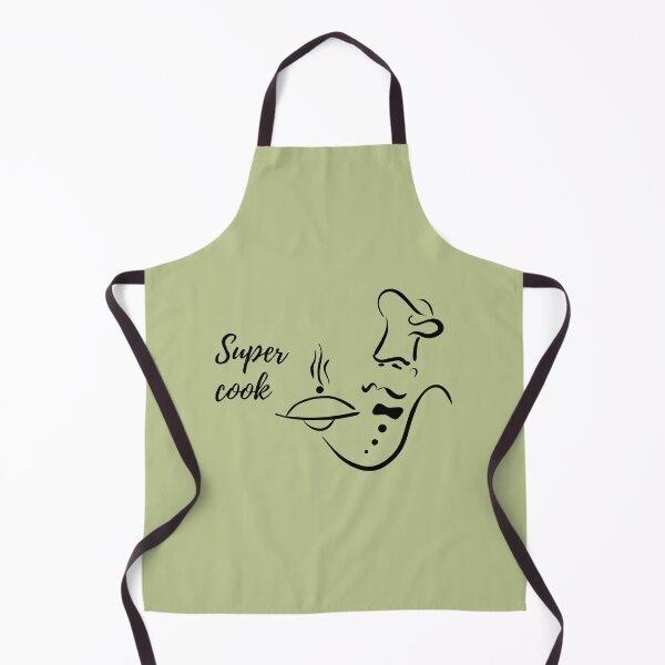 Item preview, Super Cook | Illustration of a Chef | Pastel Green Background designed and sold by RM-Journey.