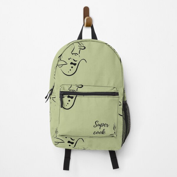 Item preview, Super Cook | Illustration of a Chef | Pastel Green Background designed and sold by RM-Journey.