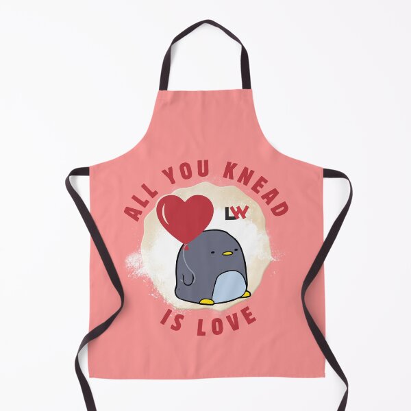 Item preview, All You Knead is Love - pink round designed and sold by Lee Winter.