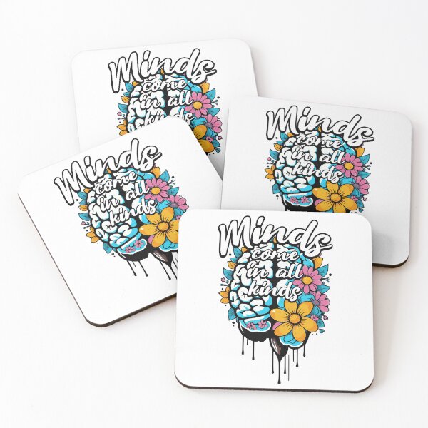 Item preview, Minds come in all kinds - neurodiversity designed and sold by EvergreenWhimsy.