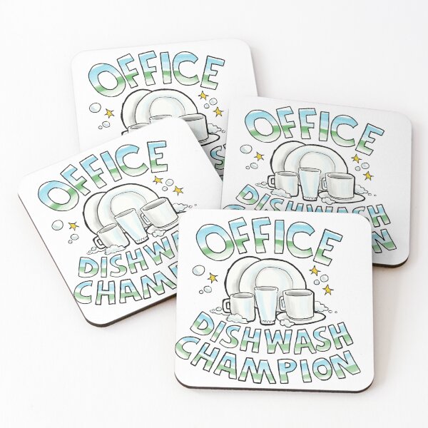 Item preview, Office dishwash champion designed and sold by johnnybuzt.