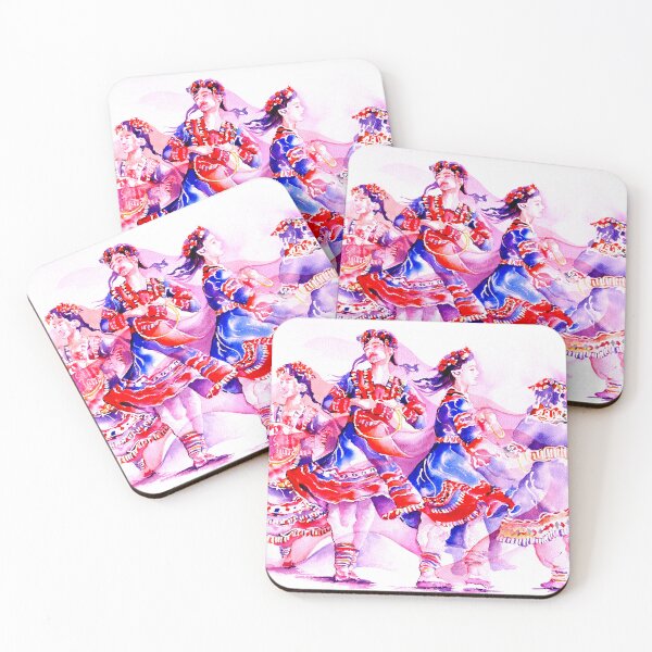 Item preview, cultural dancers around designed and sold by Gerardo Segismundo.