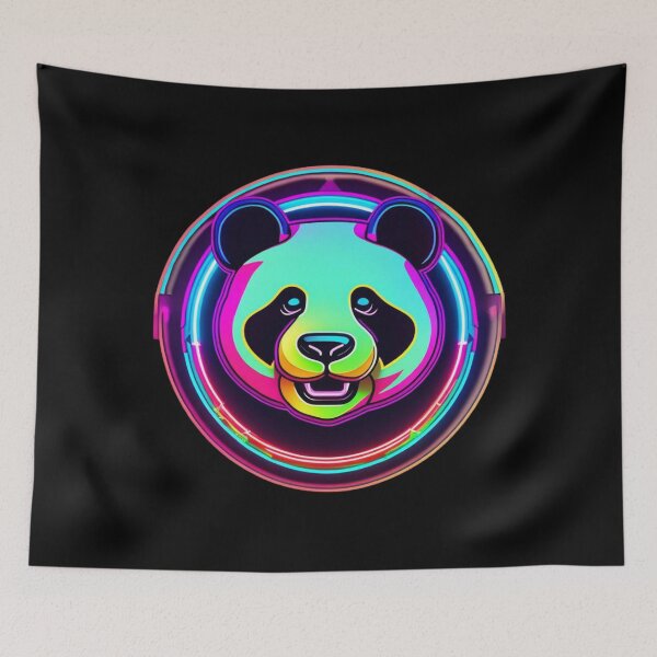 Item preview, Neon Panda designed and sold by pUNKnown.