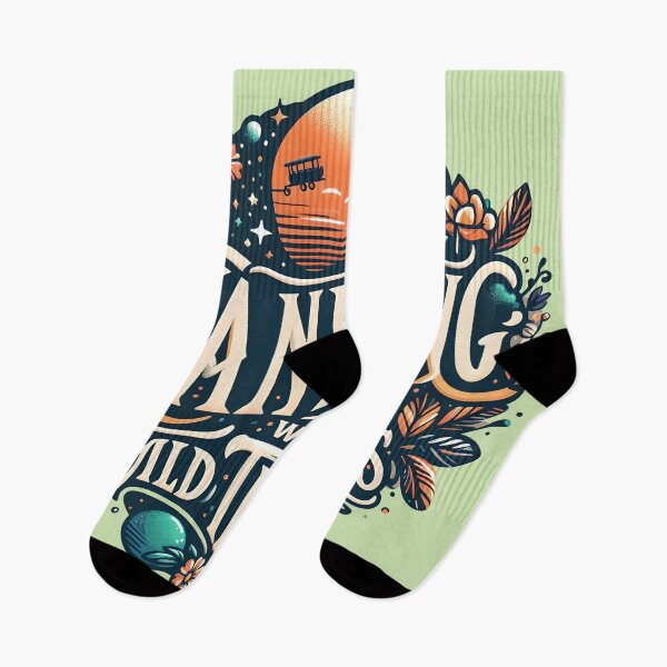 Item preview, Wandering with the wild things, typography designed and sold by maxmaj.
