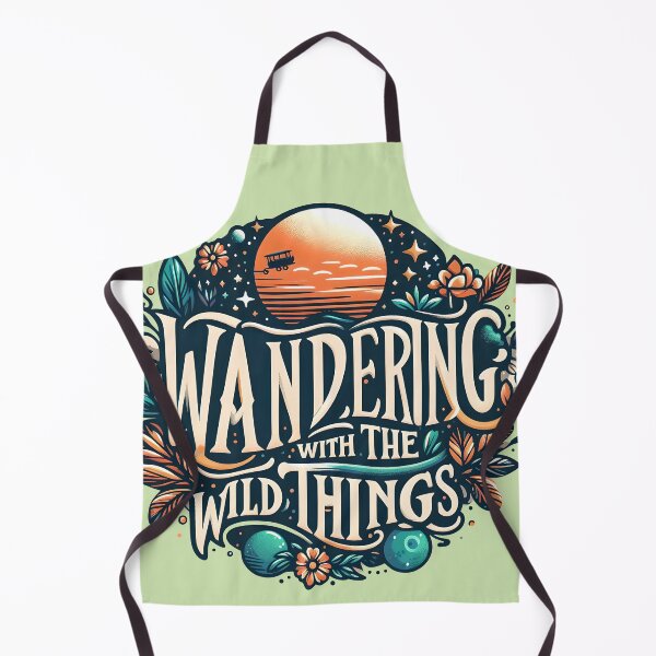 Item preview, Wandering with the wild things, typography designed and sold by maxmaj.