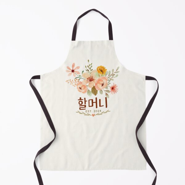 Item preview, 할머니 EST 2024 - Grandma in Korean - Flower Bouquet designed and sold by patternjp.
