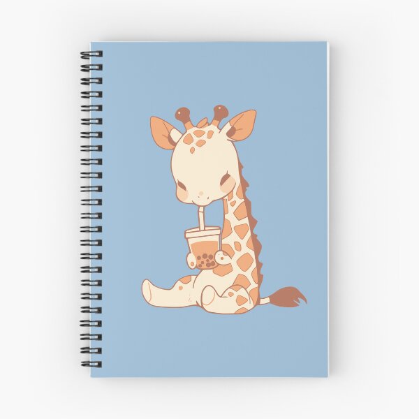Item preview, Cute Baby Giraffe Sipping Boba designed and sold by NosandEdgy.