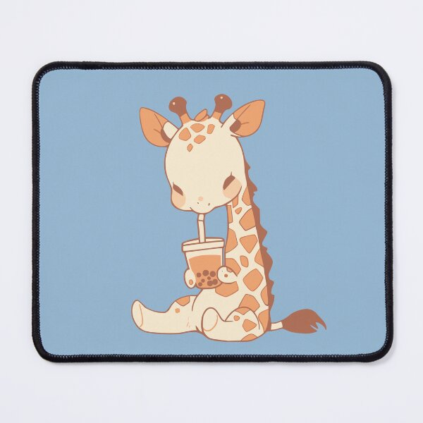 Item preview, Cute Baby Giraffe Sipping Boba designed and sold by NosandEdgy.