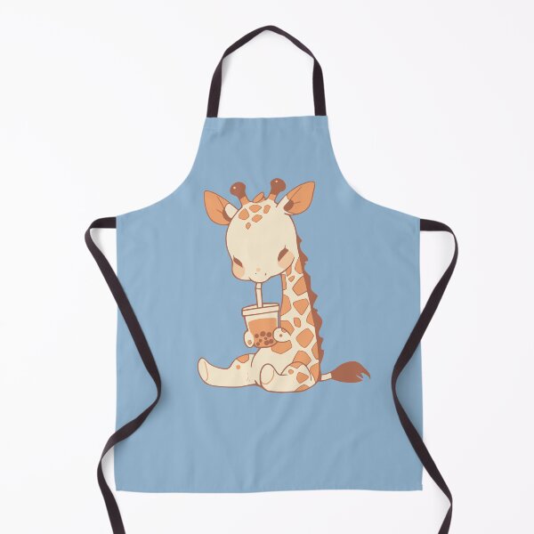 Item preview, Cute Baby Giraffe Sipping Boba designed and sold by NosandEdgy.