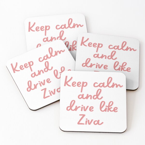Item preview, Keep Calm and Drive Like Ziva designed and sold by Toby’s Treasures.