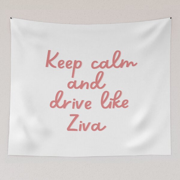 Item preview, Keep Calm and Drive Like Ziva designed and sold by Toby’s Treasures.