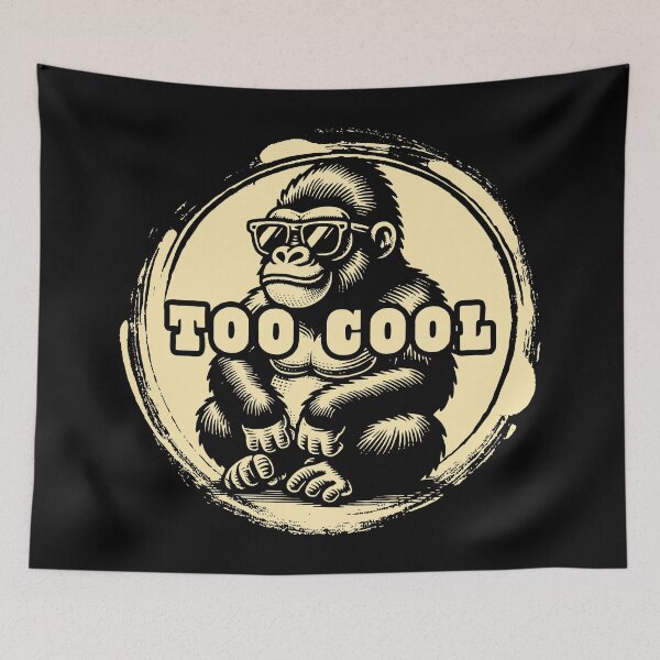Item preview, Too Cool Gorilla designed and sold by raymondjmcd.