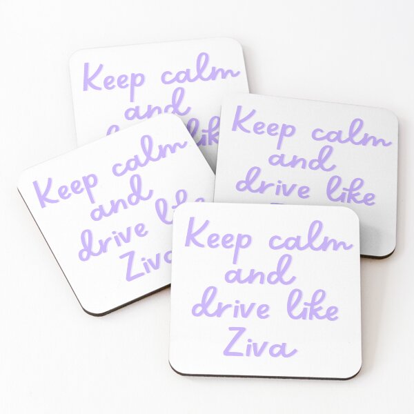 Item preview, Keep Calm and Drive Like Ziva designed and sold by Toby’s Treasures.