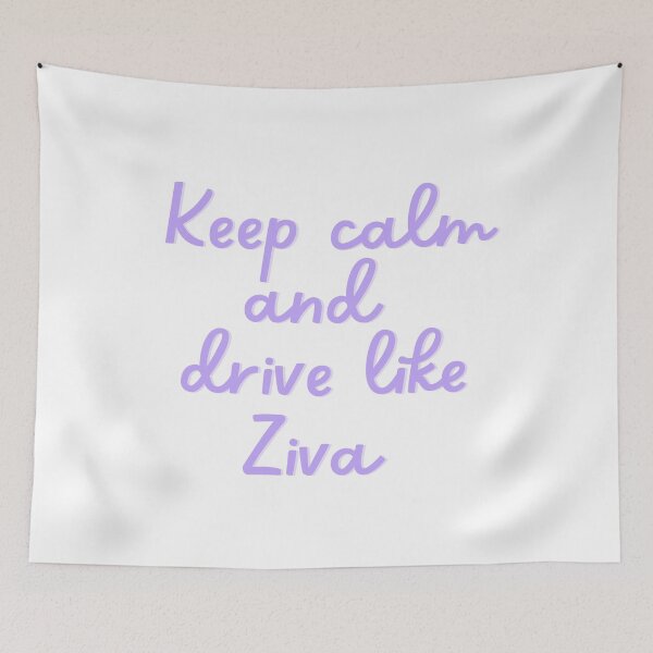 Item preview, Keep Calm and Drive Like Ziva designed and sold by Toby’s Treasures.