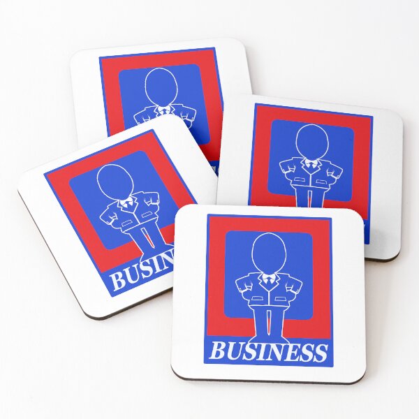 Item preview, Standing on Business (red) designed and sold by jayrockanocka.